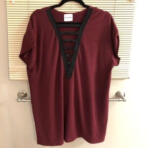 Fashion Nova Tunic Top Size: M